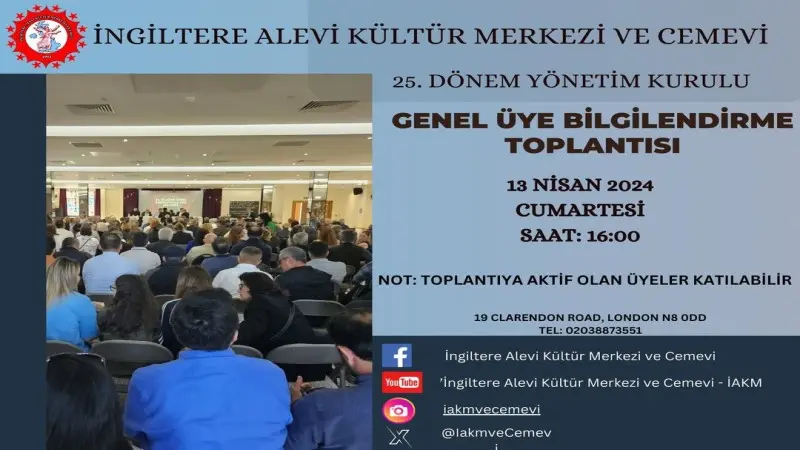 İngiltere Alevi Kültür Merkezi ve Cemevi