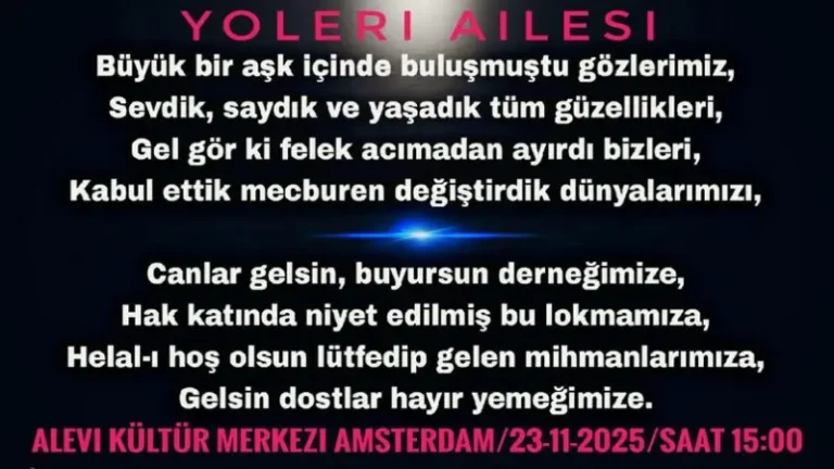 alevi kültür merkezi amsterdam