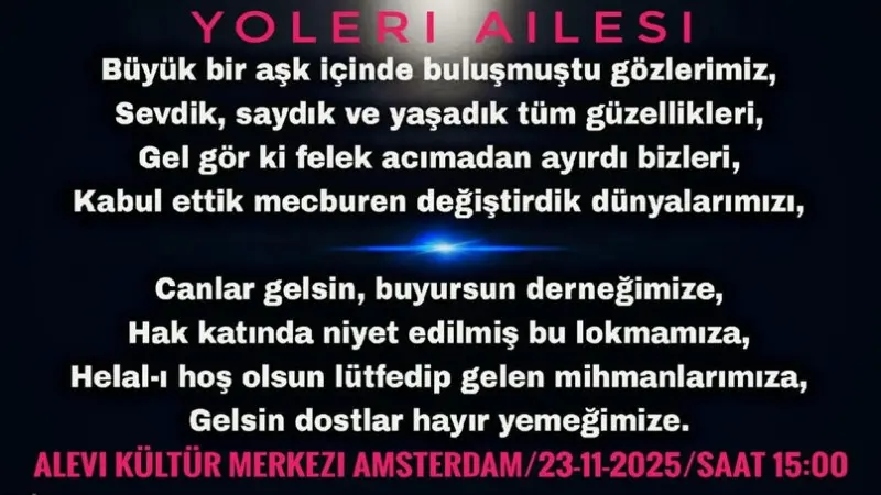 alevi kültür merkezi amsterdam